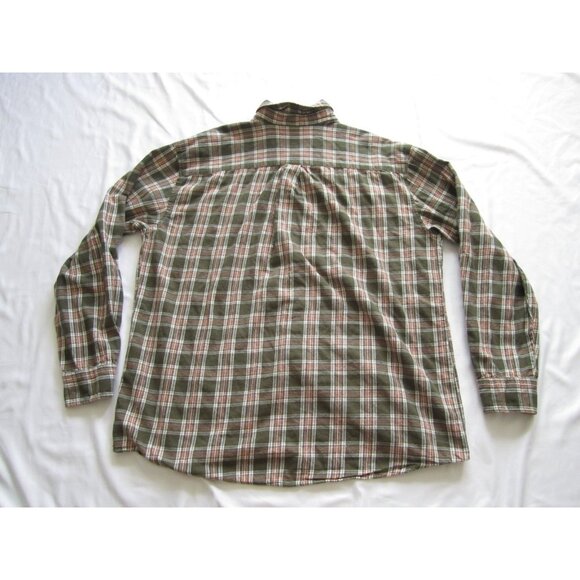 Men' St John Bay Cotton Flannel Button Long Sleeve Shirt Sz XXL (MT597) - Picture 8 of 8